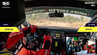 National Sprint Rally Championship 2024 Round 4 Subhan  Mago SS 1 [upl. by Laehpar805]