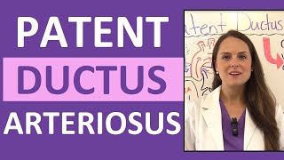 Patent Ductus Arteriosus Nursing Lecture  Pediatric NCLEX Review [upl. by Alletse915]