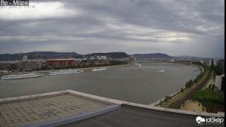 Undulatus asperatus felhők Budapest felett  20170610 [upl. by Meagher426]