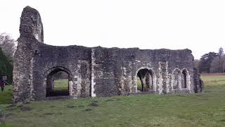 Visiting Waverley Abbey  Things to do in Surrey  England [upl. by Ecnahoy361]