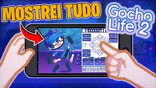 Gameplay COMPLETA do GACHA LIFE 2 Beta [upl. by Kerk]