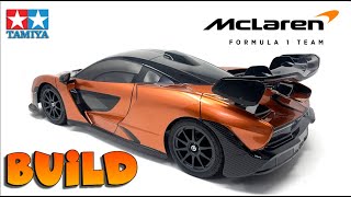 Amazing But I’m NEVER Doing Another McLaren Senna RC By Tamiya Kit 58711 [upl. by Robbins]