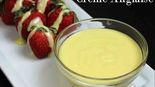 How to Make Crème Anglaise  Basic Custard Sauce [upl. by Eihtak241]