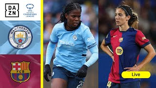 Manchester City vs Barcelona  UEFA Women’s Champions League Matchday 1 Preview Show [upl. by Eelaroc987]