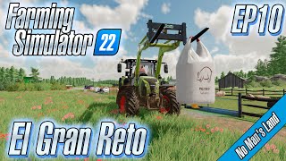 DIA 10  MUEBLES CERDOS y HABAS DE SOJA  El Gran Reto de Farming Simulator  NO MANS LAND [upl. by Edgardo]