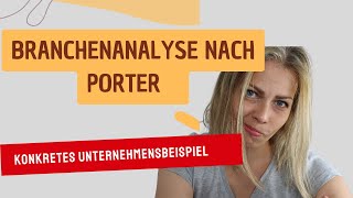 Branchenanalyse nach Porter  5 Wettbewerbskräfte  anhand konkretem Unternehmensbeispiel [upl. by Finstad]