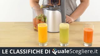 Scopri i migliori estrattori di succo  La classifica di QualeScegliereit [upl. by Ewer]