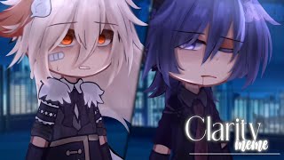 Clarity meme  Gacha trend  Scarakazu angst  lazy edit not og [upl. by Ellehcor]