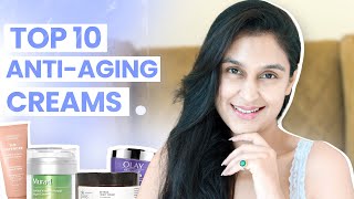 Top 10 AntiAgeing Night Creams Retinol Creams to Reduce Wrinkles  Chetali Chadha [upl. by Hebbe]