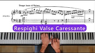 Respighi Valse Caressante  Marco Vitaliti [upl. by Nolyak45]