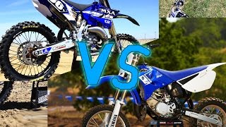 Yamaha YZ125 vs YZ85 [upl. by Auqinahc]