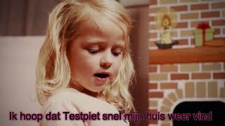 Ik kan niet wachten  Lucilla Bellinga amp Testpiet SONGTEKST VIDEO [upl. by Sorcim]