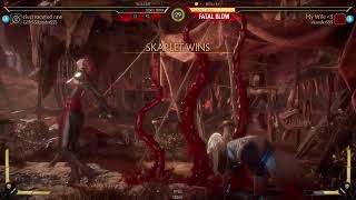 MK11 BEEF SET VS TWITTER PLAYER SUB ZERO VS SPAWN [upl. by Aivatra]