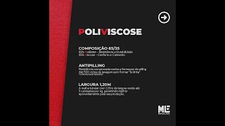 Malha PV Poliviscose Anti Pilling melhor custo benefício para camisetas de uniformes EampL EL Malhas [upl. by Ji]