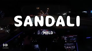 mrld  Sandali lyrics [upl. by Mintun]