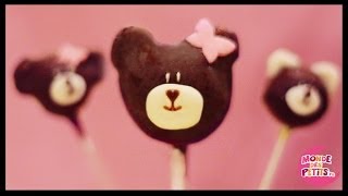 Cake pops  Les nounours [upl. by Onairotciv]