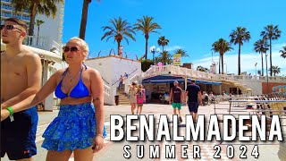 BENALMADENA 🇪🇸 Sunny Beautiful Day June 2024 Update Costa del Sol Andalucía Spain 4K [upl. by Tikna]