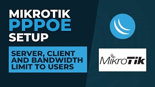 Mikrotik PPPoE Setup  Server Client amp Bandwidth Limit to Users  Mikrotik Configuration Tutorial [upl. by Etnaihc613]