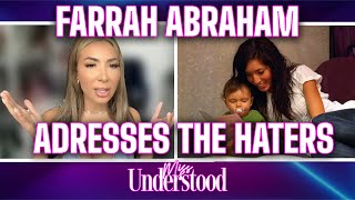 16 and Pregnant Star Farrah Abrahams Addresses The Haters [upl. by Arrim]