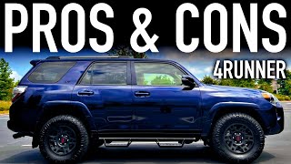 Pros amp Cons of the 2022  2023 Toyota 4Runner [upl. by Davison]