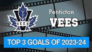 Penticton Vees Best Goals  202324 Season [upl. by Temme]