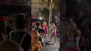 MIAMI NIGHTLIFE CRAZY HALLOWEEN WYNWOOD miami nightlife wynwood halloween2023 [upl. by Triplett838]