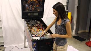 Pinball 101 2  How To Lift Pinball Playfield [upl. by Nonek]