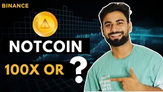 NOT COIN Price Prediction and Review  Earn NOT ON Binance launchpad  Vishal Techzone [upl. by Klement545]