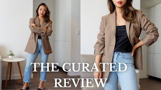 The Curated Emma Hill Blazer Review  Sustainable amp slow fashion brands [upl. by Goldarina753]