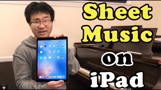 How to Use iPad and Pedals for Sheet Music [upl. by Yendys]