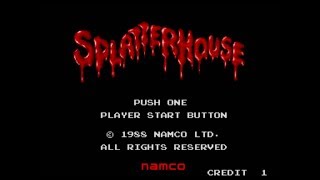 Splatterhouse —  Arcade  — Intro amp Gameplay [upl. by Mullac650]