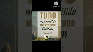 TENS DOMÍNIO PRÓPRIO E TEMPERANÇA tudomeépermitido nemtudonosconvem naosedeixedominar [upl. by Nirehtak]