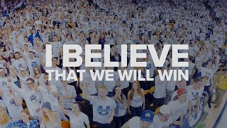 I Believe That We Will Win  Utah State University USU Basketball Chant HD [upl. by Emma179]