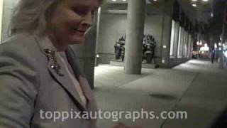 Candice Bergen  Signing Autographs at Coco Before Chanel Premiere Afterparty in NYC [upl. by Euphemia744]