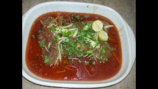 Nihari Recipe by hamida dehlvi [upl. by Ariom]