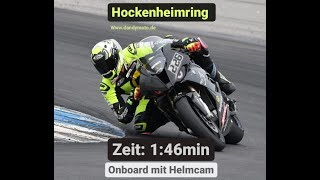 Racing am Limit 8  Hockenheimring  Helmcam  300 kmh  146min with a lot of Slides [upl. by Ydoow]