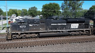 NS 1073 Penn Central leading 27G [upl. by O'Hara]