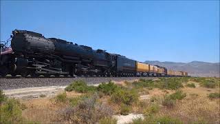 Railfanning 78 to 7132024 Big Boys 2024 Tour Part 1 UP 4014 on the Keddie Wye and more [upl. by Nathanial]