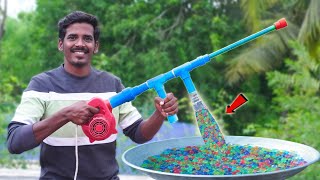 GEL BLASTER  Automatic Loading  எதிர்ல நிக்க ஒரு Guts வேணும்🔥  Powerful Pistol Making at Home [upl. by Enida]