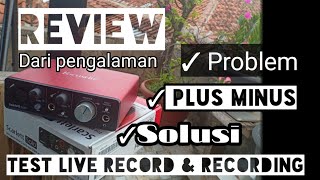 Pelukku Untuk Pelikmu  Fiersa Besari Cover Review Focusrite Solo Studio [upl. by Inalaehak]