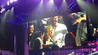 Garth Brooks stops concert after seeing a gentlemens sign [upl. by Aerdnuahs69]