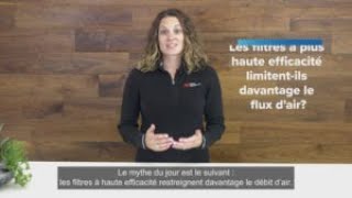 Filtrete ™ MytheBusting Les filtres à plus haute efficacité limitent le flux d’air [upl. by Dodwell]