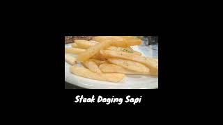 Rolun Cafe steak shortvideo [upl. by Enalda853]