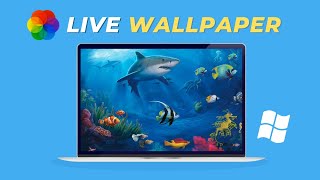 How to Set Live Wallpaper in Windows 1011 PC [upl. by Pinckney]