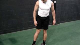 Dynamic Hip External Rotator Stretch for Baseball [upl. by Adnol]