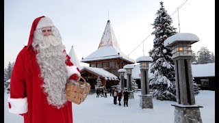 Joulupukin pajakylä ennen Joulua Joulupukki video Rovaniemi Napapiiri Lappi perheohjelma [upl. by Wheeler284]