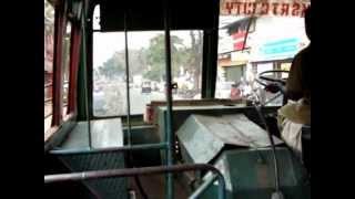 Old KSRTC bus ride Thiruvananthapuram city bus ride Ashok Leyland [upl. by Anette]