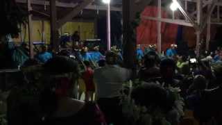 Tuvalu dance 2 Oct 17 2015 Tuvalu National Bank 35th anniversary Funafuti [upl. by Ahseyt368]