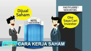 Begini Cara Kerja Saham [upl. by Halullat516]