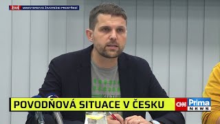 Dávejte pozor na Lužnici Malši a Otavě varoval ministr Hladík Řekl do kdy má pršet [upl. by Margeaux]